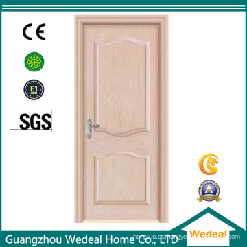 Puerta de MDF de madera interior laminado PVC ecológico (WDH08)